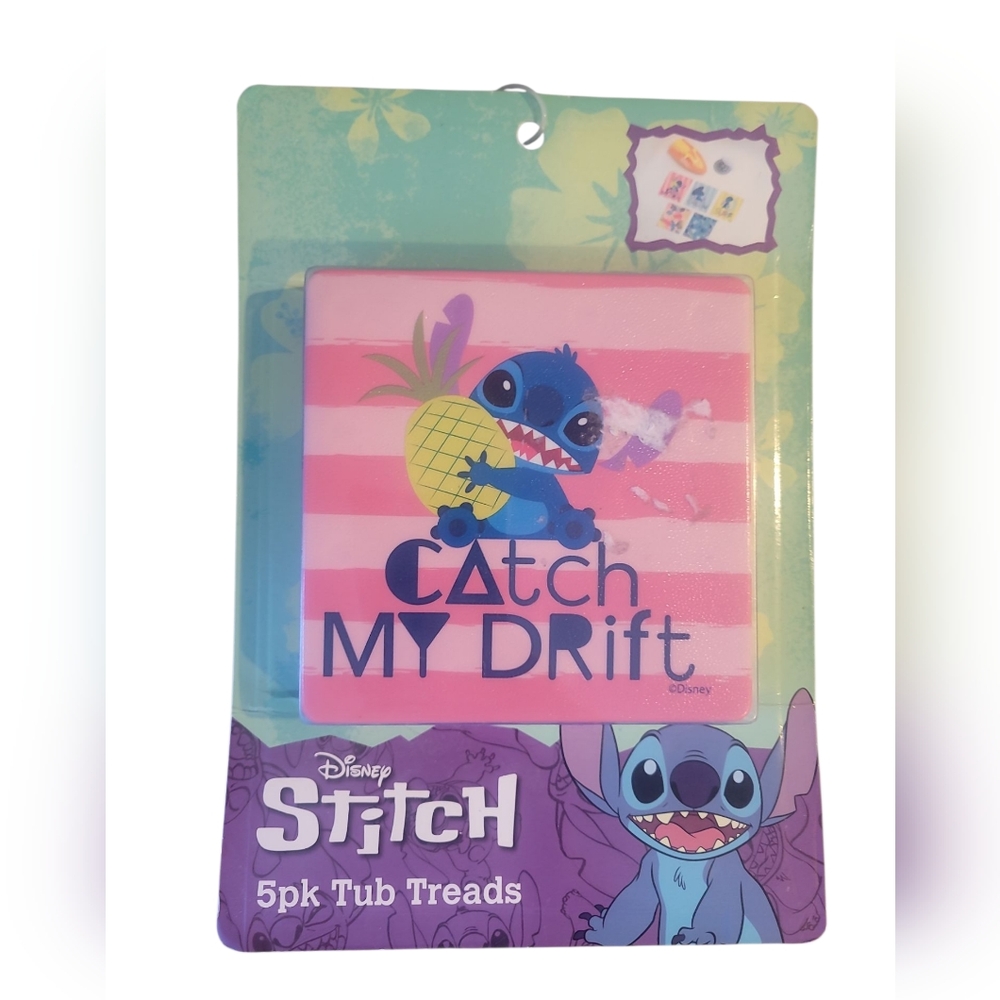 Disney Stitch 5 Pack Bath Treads